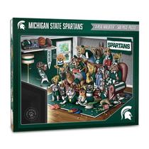 Quebra-cabeça YouTheFan NCAA Michigan State Spartans 500 unidades Quebra-cabeça YouTheFan NCAA Michigan State Spartans 500 unidades