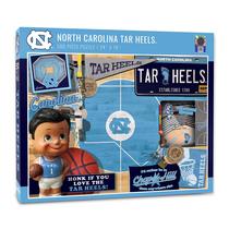 Quebra-cabeça YouTheFan NCAA North Carolina Tar Heels Retro 500 peças