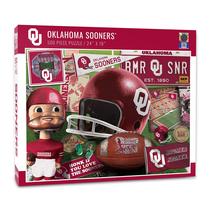 Quebra-cabeça YouTheFan NCAA Oklahoma Sooners Retro 500 peças