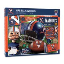 Quebra-cabeça YouTheFan NCAA Virginia Cavaliers Retro 500 peças