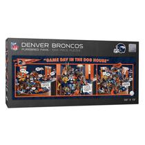 Quebra-cabeça YouTheFan NFL Denver Broncos Game Day in The Dog House