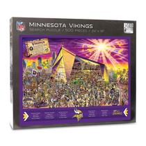 Quebra-cabeça YouTheFan NFL Minnesota Vikings Joe Journeyman 500 unidades