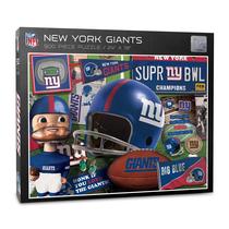 Quebra-cabeça YouTheFan NFL New York Giants Retro Series 500 peças