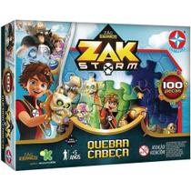 Quebra Cabeça Zak Storm 100 Peças