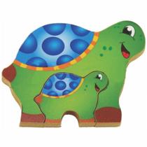 Quebra Cabeça Zoo Filhotes Tartaruga - Maninho Artesanatos Quebra Cabeça Zoo Filhotes Tartaruga - Maninho Artesanatos