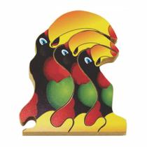 Quebra Cabeça Zoo Filhotes Tucano Maninho Artesanatos Quebra Cabeça Zoo Filhotes Tucano Maninho Artesanatos