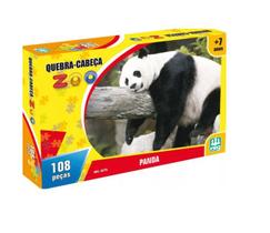 Quebra cabeca zoo panda 108pç 0275 - nig