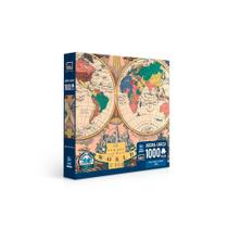 Quebra-Cabeças 1000 Peças Mapa do Mundo 1928 - Toyster