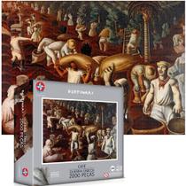 Quebra Cabeças 2000 Peças Café Portinari Estrela Puzzle