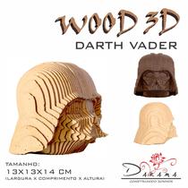 Quebra cabeças 3d darth vader decoração ornamento enfeite