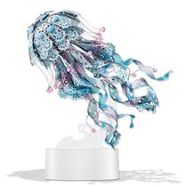 Quebra-cabeças 3D Piececool Jellyfish Night Light Ocean Animals Quebra-cabeças 3D Piececool Jellyfish Night Light Ocean Animals