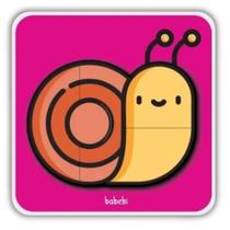 Quebra-cabecas 4 partes caracol