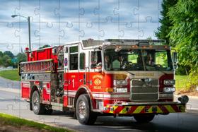 Quebra-Cabeças Cognitivo Carro de Bombeiros de 60 peças