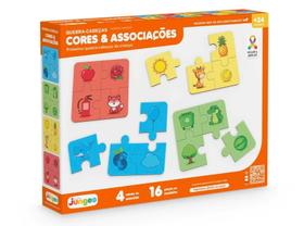 Quebra-cabeças cores & associações