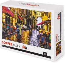 Quebra-cabeças de 1000 peças para adultos, quebra-cabeças para crianças, amigos, estudantes, relaxamento, recreação, educação - beco do café Quebra-cabeças de 1000 peças para adultos, quebra-cabeças para crianças, amigos, estudantes, relaxamento, recreação, educação - beco do café