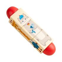 Quebra-Cabeças De Animais De Madeira Animais Marinhos E Da Floresta Rotativos Brinquedos Educativos