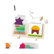 Quebra-Cabeças De Design Geométrico Para Crianças, Brinquedos Educativos Montessori, Pensamento Quebra-Cabeças De Design Geométrico Para Crianças, Brinquedos Educativos Montessori, Pensamento