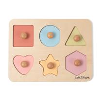 Quebra-cabeças de madeira LEFT2RIGHT para crianças de 1 a 3 anos. Educacionais