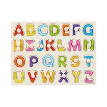 Quebra-Cabeças De Madeira Montessori Brinquedos Educativos Para Bebês Aprendizado De Animais Quadro