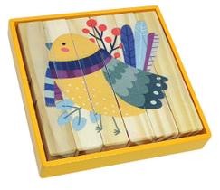 Quebra-Cabeças De Madeira - Palitos Ar, Da Newart - Cód. 195