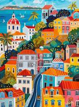 Quebra-Cabeças De Madeira Para Adultos 1000/500/300 Peças Decoração De Casa De Praia Presente De