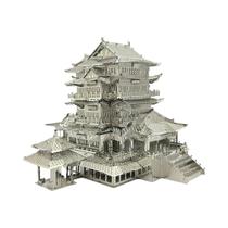 Quebra-Cabeças de Metal 3D para Adultos - Tengwang Pavilion DIY - Modelo Mecânico