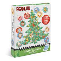 Quebra-cabeças do calendário do advento de Natal de 12 dias da Ceaco Peanuts