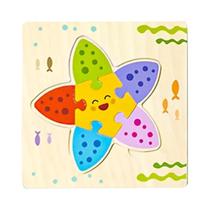 Quebra-Cabeças Educacionais 3D De Madeira Para Crianças, Tangram De Animais, Brinquedos De