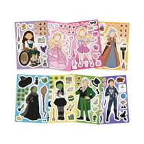 Quebra-Cabeças Educativos DIY Para Crianças Com Adesivos 8 16 24 Peças Bruxa Malvada Colagem Faça