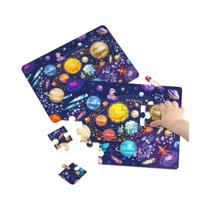 Quebra-Cabeças Educativos Montessori Para Crianças Com Tema De Animais Em Desenho Animado, Jogo