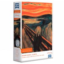 Quebra Cabeças Edvard Munch: O Grito 500 Peças Coleção Obras De Arte Quebra Cabeças Edvard Munch: O Grito 500 Peças Coleção Obras De Arte