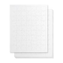 Quebra-cabeças em branco Hygloss, 63 peças, 21,6 x 27,9 cm, pacote com 24