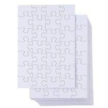 Quebra-cabeças em branco Juvale 48 folhas de 6 x 8 polegadas para projetos de artesanato infantil
