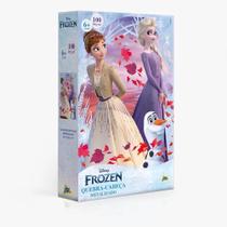 Quebra cabeças frozen 100 peças metalizado 6 anos+ Quebra cabeças frozen 100 peças metalizado 6 anos+