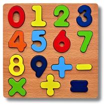 Quebra Cabeças Infantil - Números e Operações - 15 Peças - Pedagógico Quebra Cabeças Infantil - Números e Operações - 15 Peças - Pedagógico