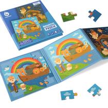 Quebra-cabeças magnéticos Travofun Bible Noah's Ark Kids 3-5 Anos