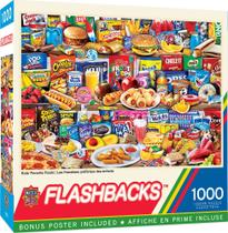 Quebra-cabeças, obras-primas, 1000 peças, comidas favoritas para crianças Quebra-cabeças, obras-primas, 1000 peças, comidas favoritas para crianças