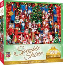 Quebra-cabeças, obras-primas, festas de fim de ano, 500 peças