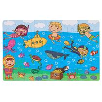 Quebra-cabeças para crianças de 4 a 8 anos 45 peças de madei Quebra-cabeças para crianças de 4 a 8 anos 45 peças de madei