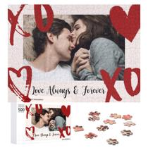 Quebra-cabeças personalizados, quebra-cabeças de imagens, 300/500/1000 peças, Dia dos Namorados Quebra-cabeças personalizados, quebra-cabeças de imagens, 300/500/1000 peças, Dia dos Namorados
