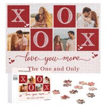 Quebra-cabeças personalizados, quebra-cabeças de imagens, 300/500/1000 peças, Dia dos Namorados Quebra-cabeças personalizados, quebra-cabeças de imagens, 300/500/1000 peças, Dia dos Namorados