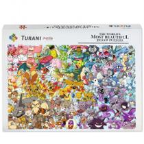 Quebra-cabeças Pokémon Turani 1000 peças - Adultos