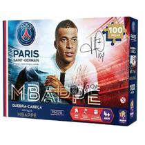 Quebra Cabeças Puzzle Mbappe Psg 100 Peças