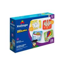 Quebra Cabecas Soletrar Minha Escolinha, Mdf, Xalingo Xalingo Brinquedos Quebra Cabecas Soletrar Minha Escolinha, Mdf, Xalingo Xalingo Brinquedos