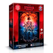Quebra-Cabeças Stranger Things 500 pcs - Temp. 2 - Estrela Quebra-Cabeças Stranger Things 500 pcs - Temp. 2 - Estrela