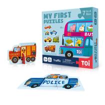 Quebra-cabeças Toi Toddler, 6 pacotes de animais para crianças de 2,5 anos ou mais Quebra-cabeças Toi Toddler, 6 pacotes de animais para crianças de 2,5 anos ou mais