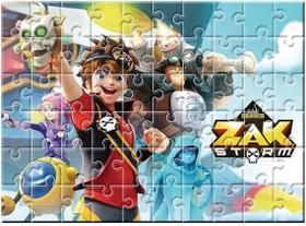 Quebra-Cabeças Zak Storm 60 Peças Brinquedos Estrela Quebra-Cabeças Zak Storm 60 Peças Brinquedos Estrela