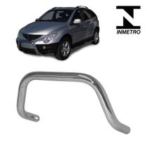 Quebra Mato Actyon SUV 2008 em diante Cromado Quebra Mato Actyon SUV 2008 em diante Cromado