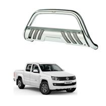 Quebra Mato Amarok 2014 2015 2016 Com Grade Cromo Quebra Mato Amarok 2014 2015 2016 Com Grade Cromo