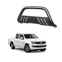 Quebra Mato Amarok 2014 2015 2016 Com Grade Preto Quebra Mato Amarok 2014 2015 2016 Com Grade Preto